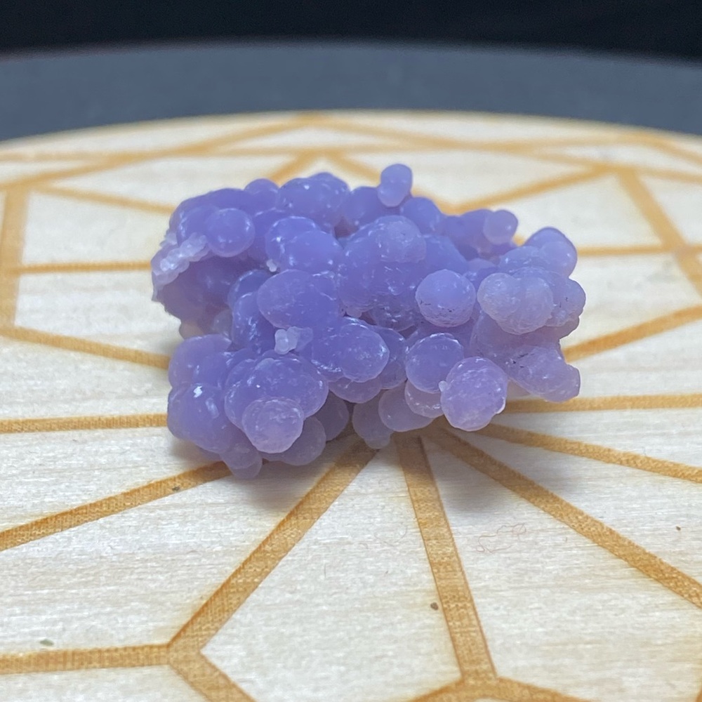 Raw Indonesian Grape Agate with Quartz